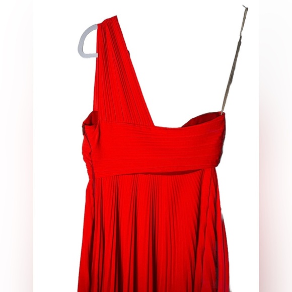 A.L.C one-shoulder plisse dress size 0 - Picture 14 of 16
